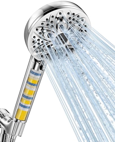 JDO High Pressure Filtered Shower Head with Handheld - Silver