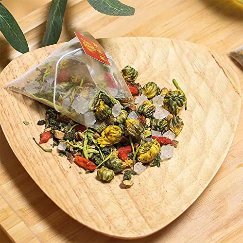 Honeysuckle chrysanthemum tea 8.81 oz (5g*50bags), Chinese Pure Nature Wolfberry Health Care Mixed Tea, Combination Tea 金银花菊花茶250g