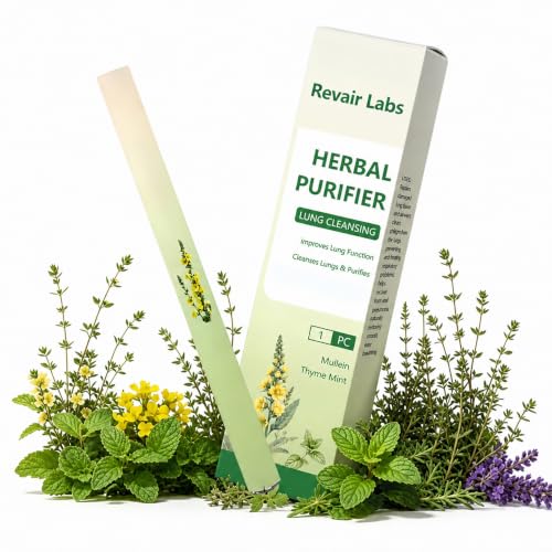 Mullein Purifier Inhaler for Lungs – Portable Respiratory Breath Stick