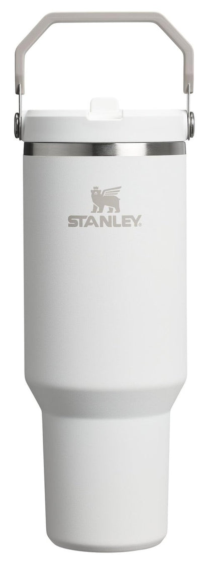 STANLEY IceFlow 2.0 Flip Straw Tumbler with Handle 40 oz | Twist On Lid and Flip Up Straw | Leakproof Water Bottle | Insulated Stainless Steel | BPA-Free | Frost