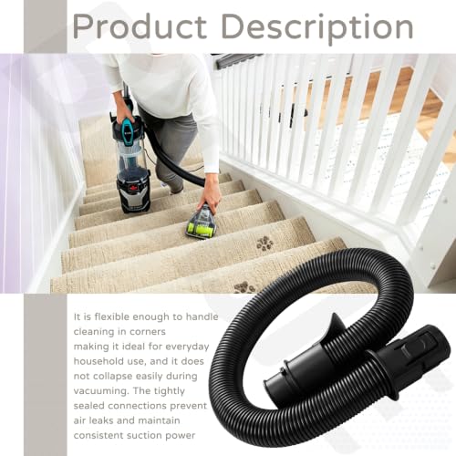 Vacuum Cleaner Replacement Hose for Bissell SurfaceSense Pet Vacuums 3415 3418