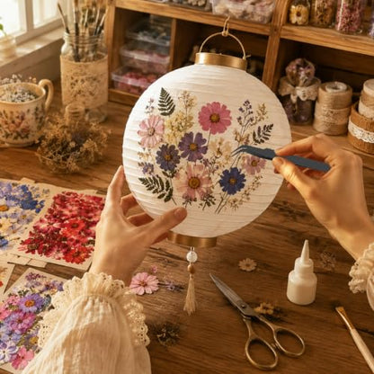 76 Pcs Natural Dried Flowers for Resin Crafts, Pressed Flower Decorations