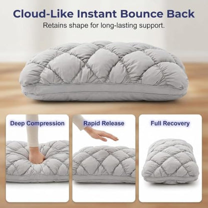 Japanese Pineapple Pouf Pillow - White Cloud Sleep Cushion, Versatile & Fluffy