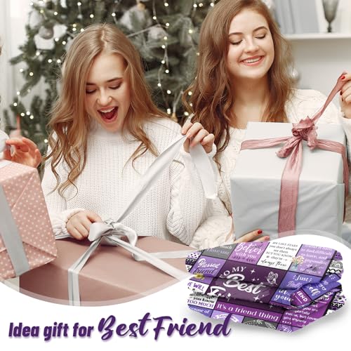 Best Friend Blanket Gifts for Women - Cozy Friendship Gift 50x60in
