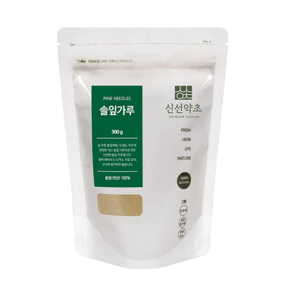 K-Herb Korean Pine Needle Powder | 300g | 1 Pack, 100% Pure Natural, Ready to Eat, 솔잎가루