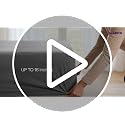 Queen Sheet Set - Pack of 2 Deep Pocket Microfiber Bed Sheets - Dark Grey