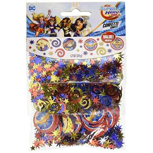 Amscan 361609 Confetti DC Super Hero Girls¢â Collection 1 pack Party Accessory