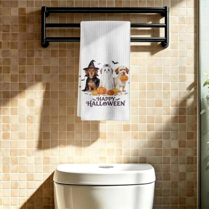 Halloween Dachshund Kitchen Dish Towel - Dachshund Gift for Women