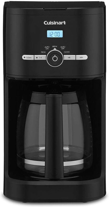 Cuisinart Classic 12-Cup Coffeemaker - Programmable, Sleek Black Design | DCC-1120BKNAS