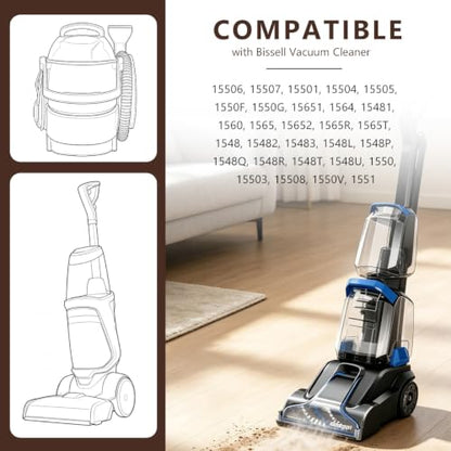 Water Tank Cap Replacement for Bissell Carpet Cleaner - Seals & Prevents Leaks