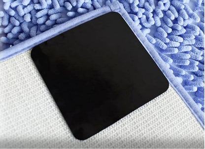 Non-Slip Rug Grippers 24 Pack - Carpet Corner Fixing Pads for Hardwood & Tile