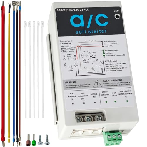 4-7 Ton AC Soft Start Kit - Upgraded Model for Home & Commercial HVAC