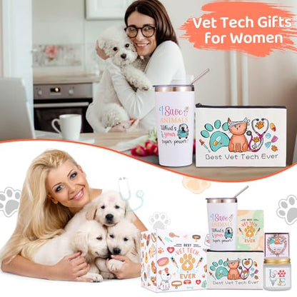 Veterinarian Gift Set with Tumbler Socks and Accessories for Women