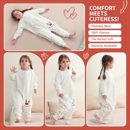 Baby Flannel Sleep Sack Wearable Blanket 9M-6Y Yeti / 18-24 Months