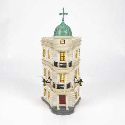 Department 56 Harry Potter Village Gringotts Bank - Lit Building, 10.16 Inch, Multicolor Decor