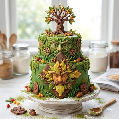 Tree Elf Silicone Mold for Cake Decorating Chocolate Fondant - Style F