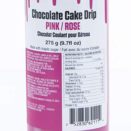 Roxy and Rich Chocolate Cake Drip 275 Grams, Pink