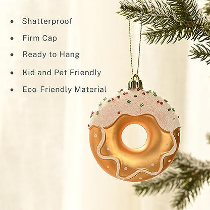 Gingerbread Christmas Ornaments Set 100 Pieces Tree Decorations Holiday Decor