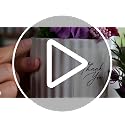 Preserved Flowers in Ceramic Vase - Purple Forever Roses Home Decor