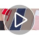 Khaki Scalloped Wreath Sash for Front Door Decor Ribbon - Outdoor & Indoor