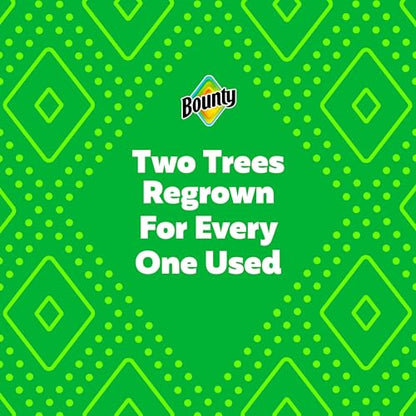 Bounty Essentials Select-A-Size Paper Towels, White, 2 Triple Rolls = 6 Regular Rolls (Packaging May Vary)