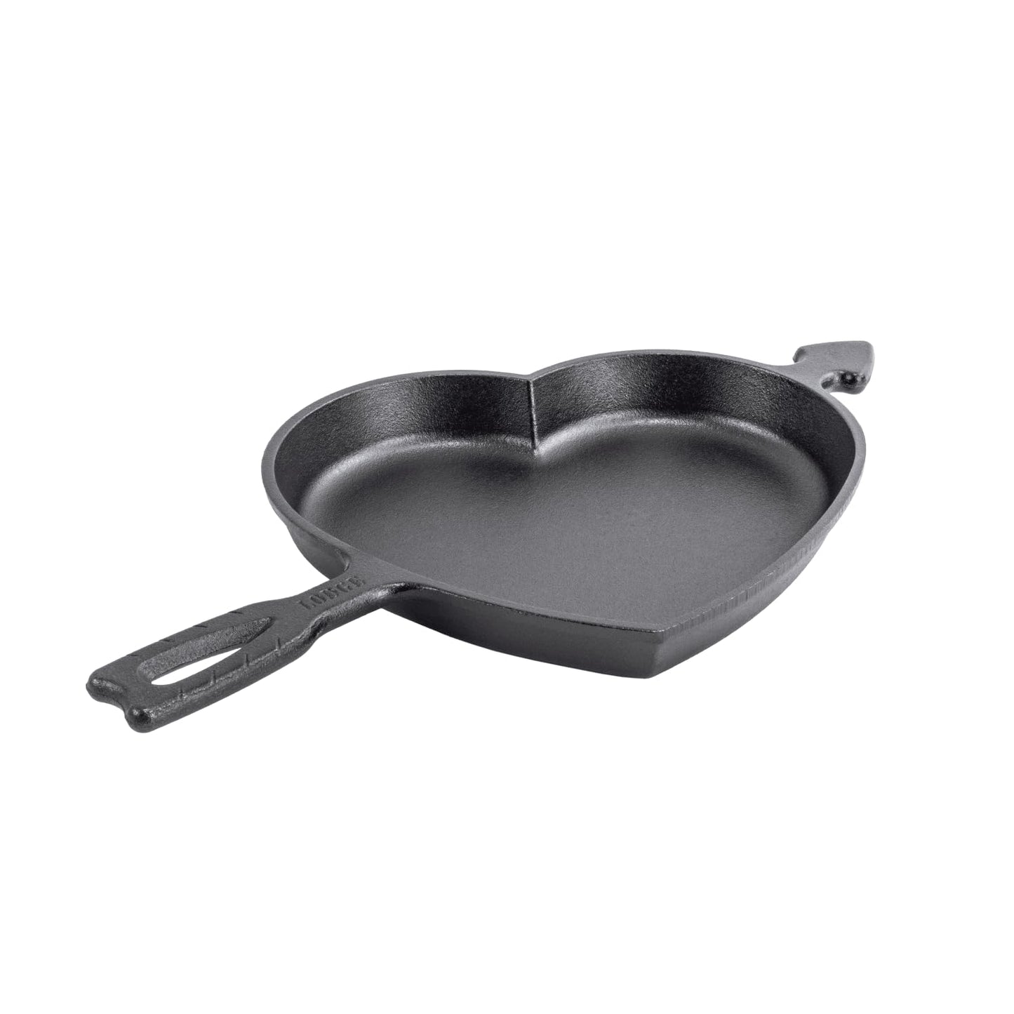 Lodge Seasoned Cast Iron Heart Skillet