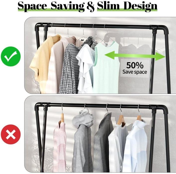 Wire Metal Clothes Hangers - 100 Pack, 16 Inch Slim Space-Saving Design for Coats, Suits & Shirts | Non-Slip Silver