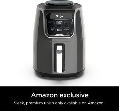 Ninja XL Air Fryer - 5.5 QT Capacity for 3lbs of Wings | 5-in-1 Cooking Functions | 400°F Max Temp | Grey