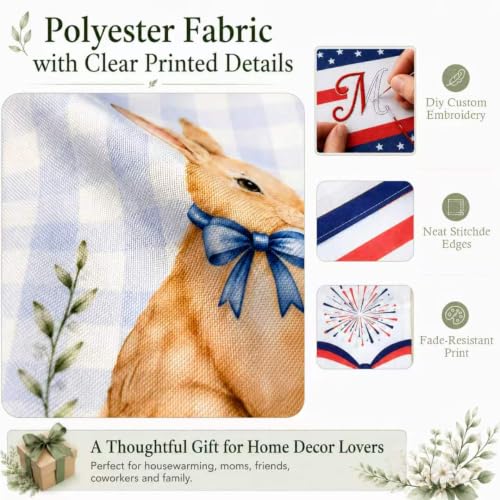 6 Pcs Seasonal Wreath Sash Ribbon for Front Door & Holiday Decor - Variation 1