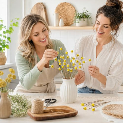 30Pcs Felt Bee Stems Honeybee Decor for Vase & Party Table Centerpieces