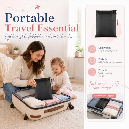 Toddler Airplane Bed Grey Portable Seat Extender for Kids Travel Comfort