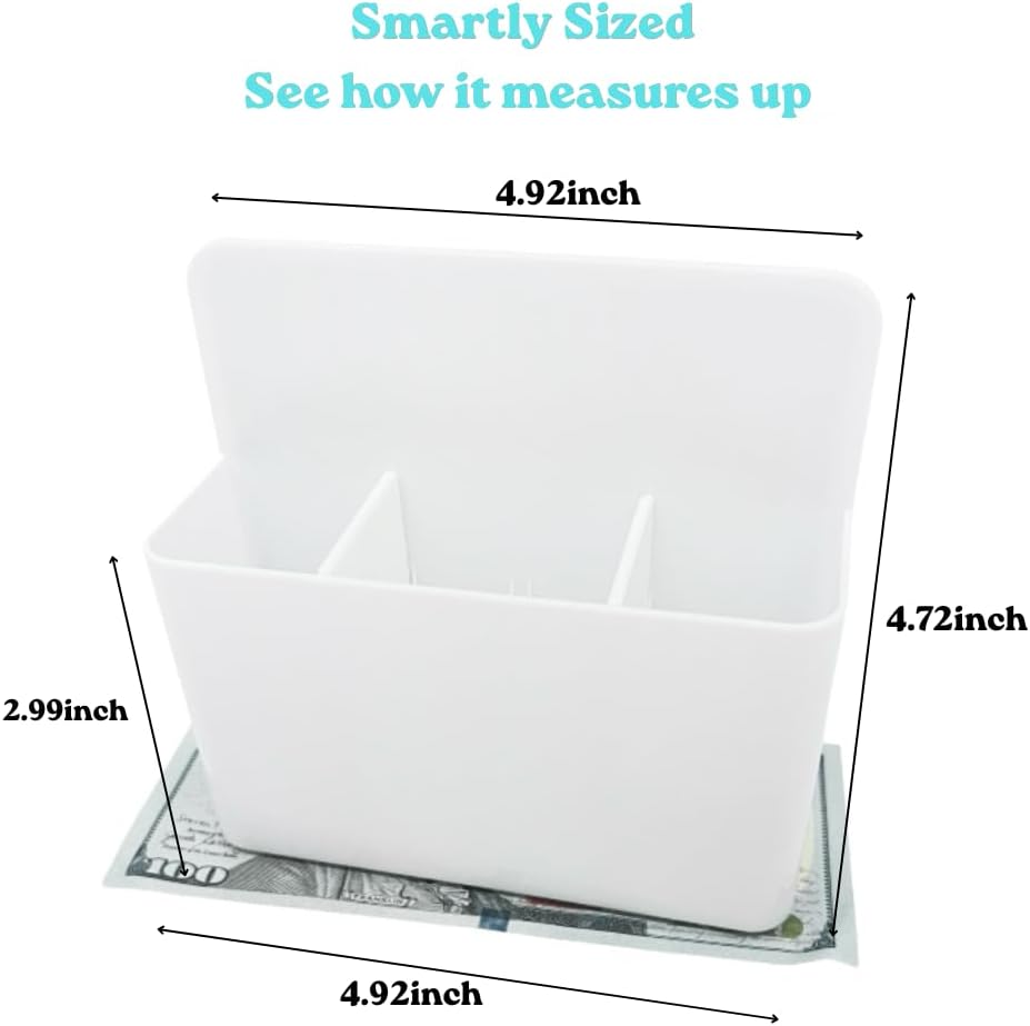 Skiennix Magnetic Toothbrush Holder - Wall Mounted Organizer for Cruise Essentials | Perfect for Caribbean & Alaska Trips