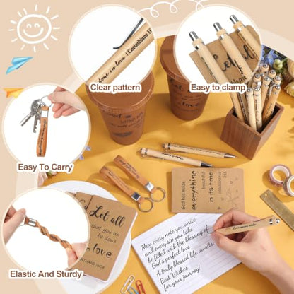 Christian Appreciation Gifts Set - 64 Pcs for Employees, Branded Pasimy