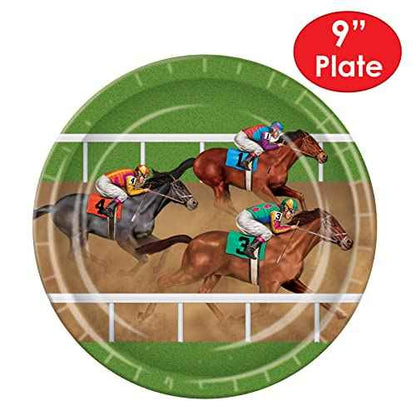 Beistle Horse Racing Plates