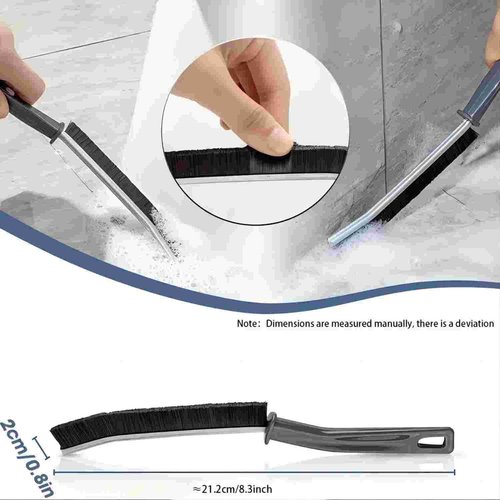 Crevice Cleaning Brushes Kit - Deep Clean Hard-to-Reach Areas | Disposable Toilet & Shower Nozzle Brushes