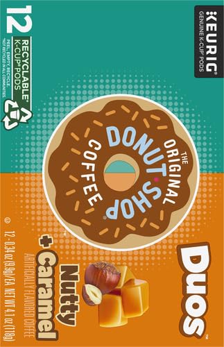 The Original Donut Shop Coffee Nutty Caramel K-Cups , 12-Count (Retail Packaging)