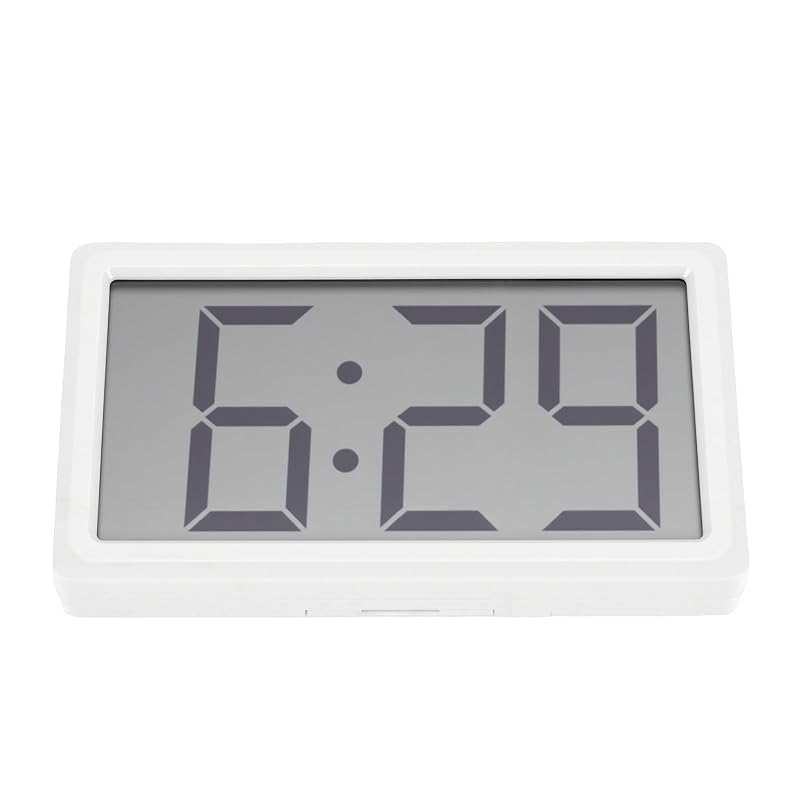 Magnetic Battery-Operated Digital Clock for Fridge, Locker, Cabinet