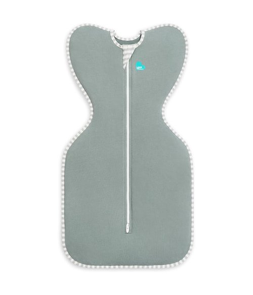 Love To Dream Swaddle UP - Baby Sleep Sack for Self-Soothing | 1.0 TOG, Newborn 5-8.5 lbs, Deep Olive