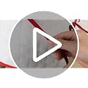 28-Inch Quilted Christmas Tree Collar with Velvet Bow - Tree Stand Cover