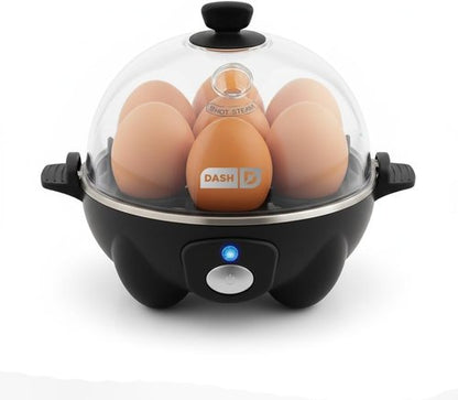 Dash Rapid Egg Cooker | Boil, Poach & Steam Up to 7 Eggs - Dishwasher Safe & BPA Free - Includes Guide