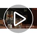Spinning Whiskey Glasses Set of 4 with White Ice Mold - Elegant Barware