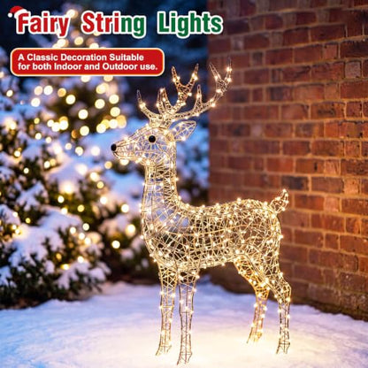 3-Pack USB Fairy String Lights 6.56ft 20 LED Warm White Indoor Decor - Variation 3