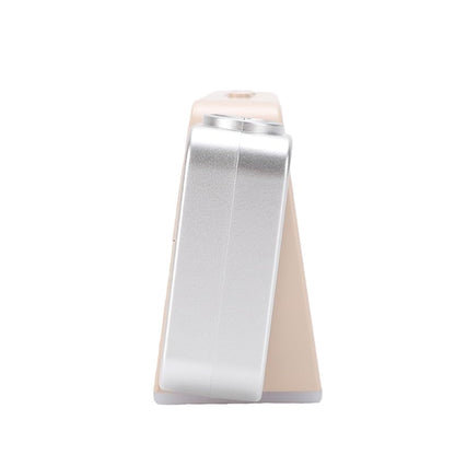 Projection Alarm Clock with 180° Rotating Projector, 3-Level Brightness, USB-C & USB Charging, Gray
