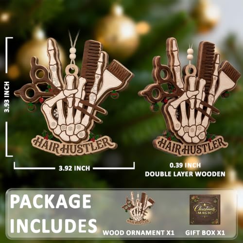 Hairdresser Christmas Ornament - Hair Stylist Gift for Hair Professionals