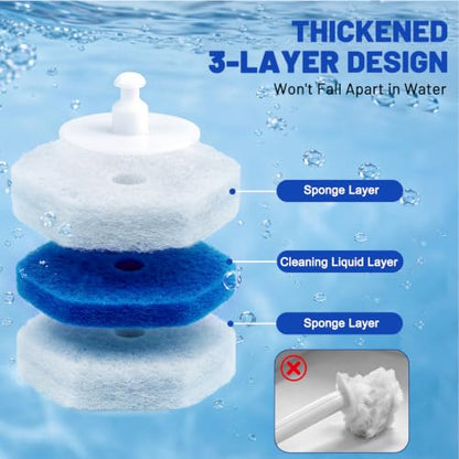 Toilet Wand Refills Double Concentration Blue-Fresh 20 Count for Clorox Toilet Wand