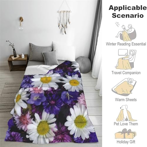 80x60 Inch Chicken Nugget Blanket - Soft Cozy Fuzzy Throw for Adults Kids