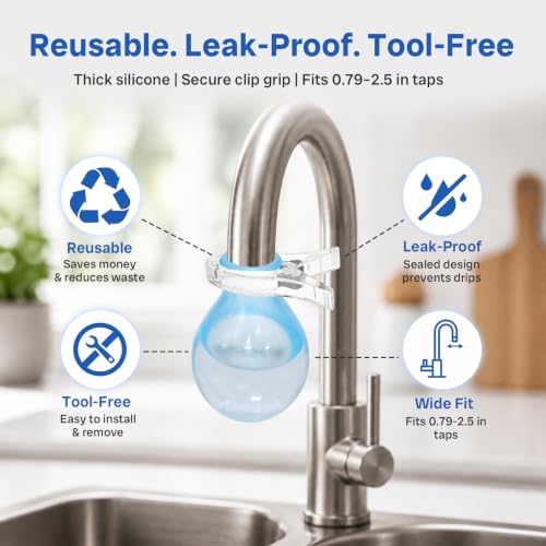 Faucet Descaling Kit with Silicone Covers & Gloves for Limescale Removal