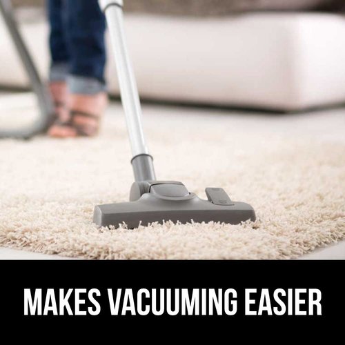 GORILLA GRIP Extra Strong Rug Pad Gripper, Grips Keep Area Rugs Safe and in Place, Thick, Slip and Skid Resistant Pads for Hard Floors Under Carpet Mat Cushion and Hardwood Floor Protection 2x3 FT