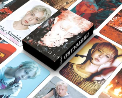 Yuto 55PCS Heeseung Photocard Set Non-Repeating Collectible Cards for Fans