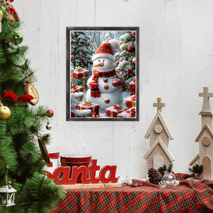 Christmas Diamond Painting Kit for Adults - Snowman, Variation PD030